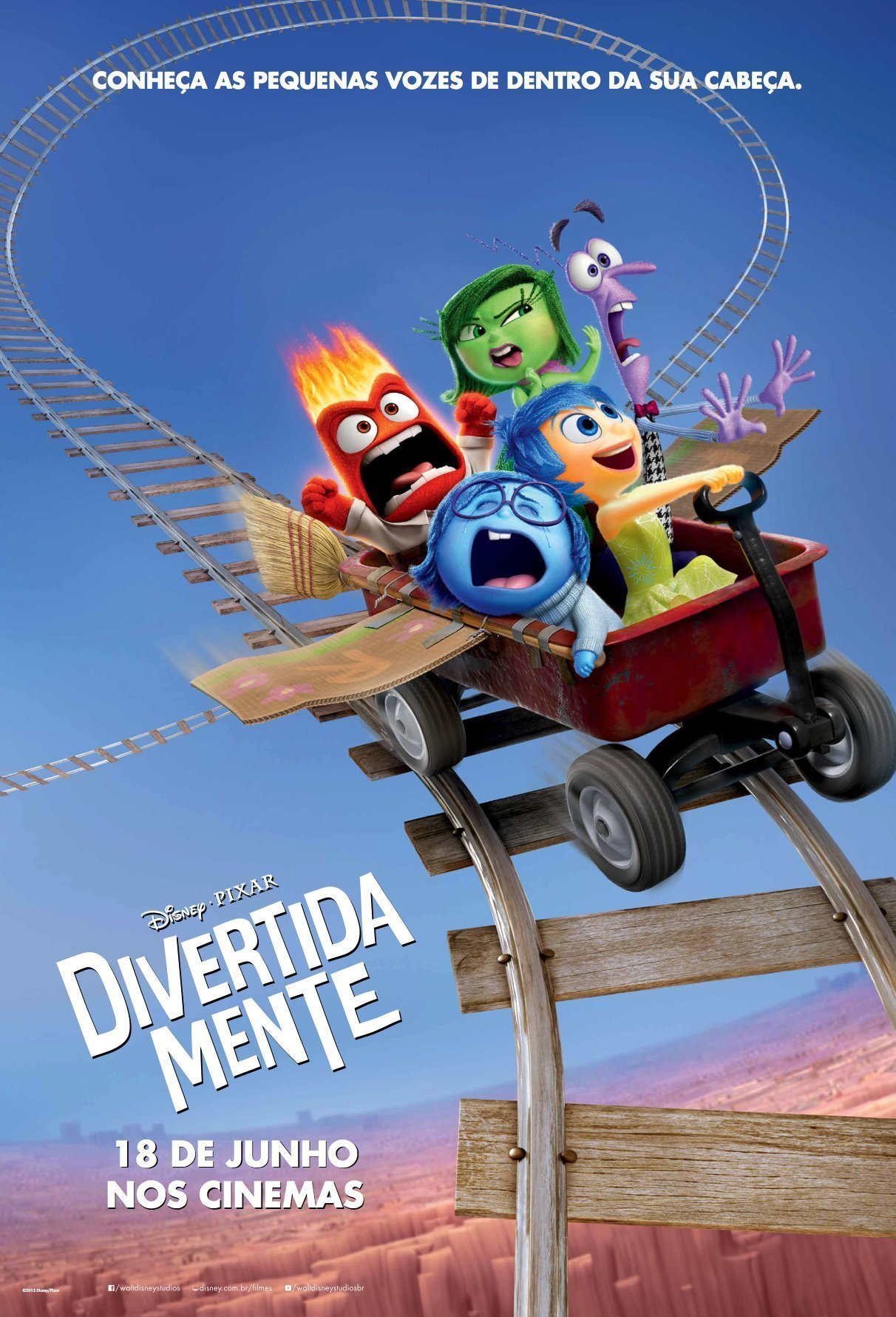 Crítica  Divertida Mente (Inside Out) [2015] - cine