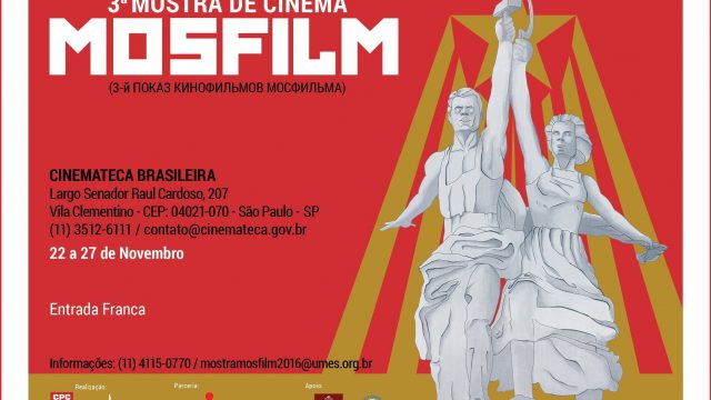 22/11 à 27/11:  3ª Mostra de Cinema Mosfilm em São Paulo
