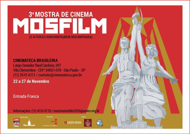 22/11 à 27/11:  3ª Mostra de Cinema Mosfilm em São Paulo