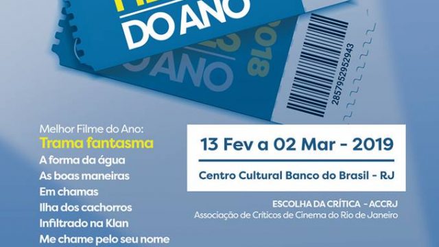 13/02 à 02/03: ACCRJ: Melhores do Ano 2018