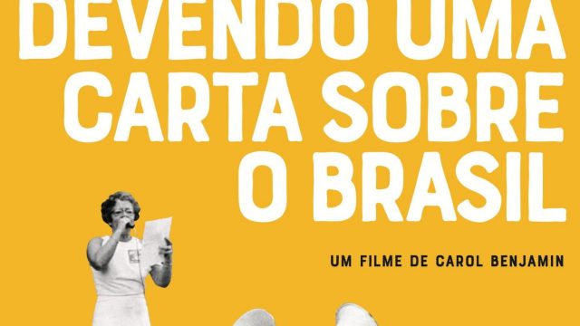 Fico te devendo uma carta sobre o Brasil