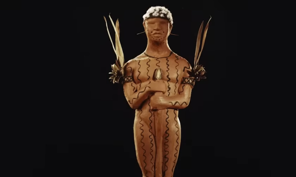 estatueta yanomami Oscar 2023