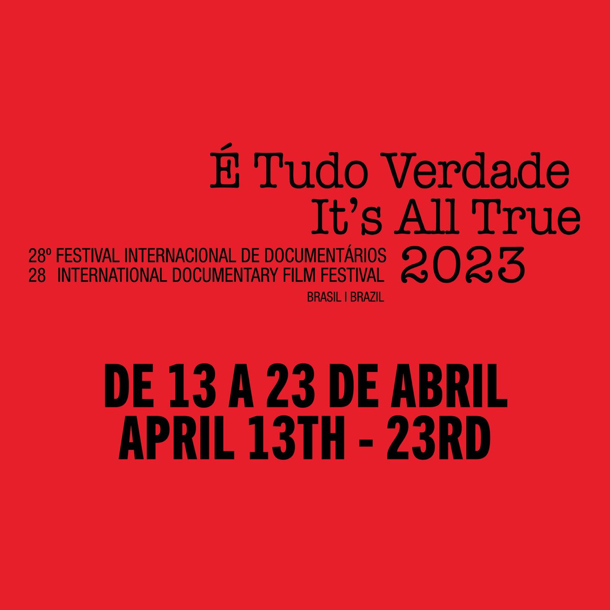 É Tudo Verdade 2023