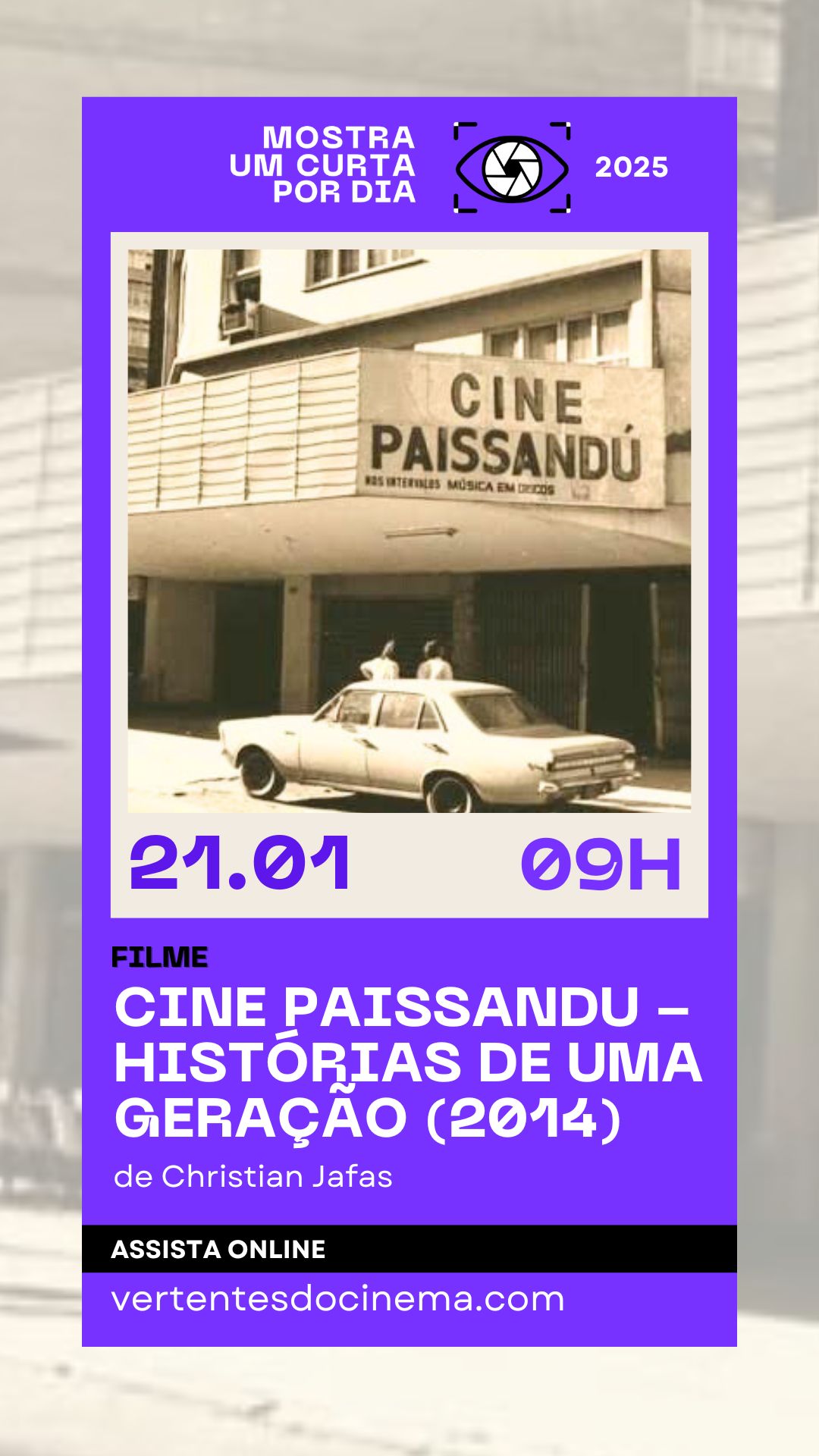 Mostra Um Curta Por Dia 2025