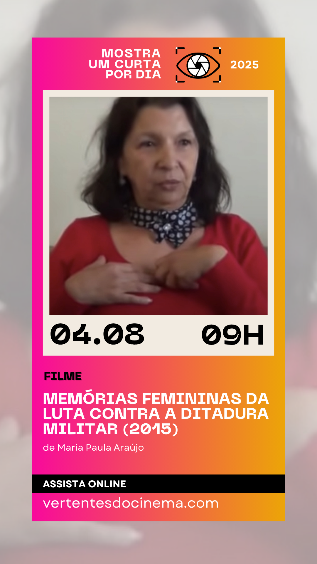 Mostra Um Curta Por Dia - Repescagem 2025 - Agosto