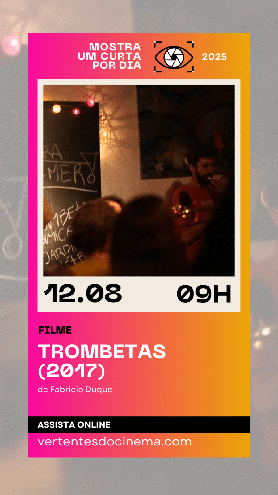 Mostra Um Curta Por Dia - Repescagem 2025 - Agosto