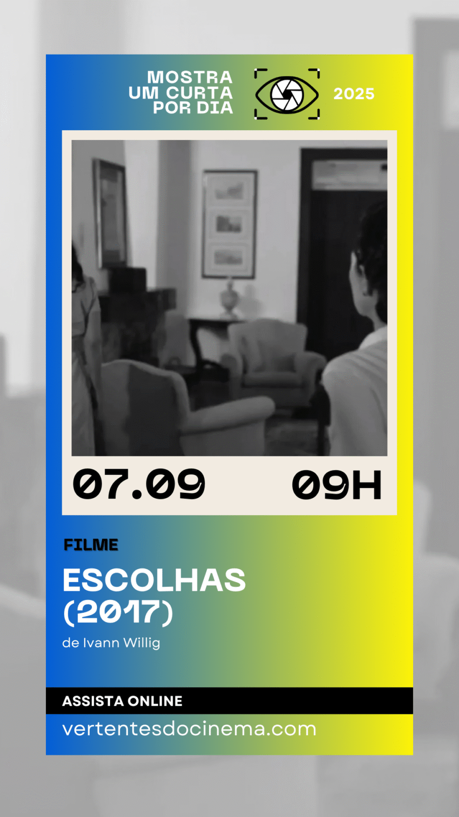 Mostra Um Curta Por Dia - Repescagem 2025 - Setembro