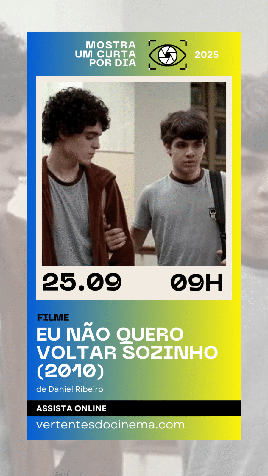 Mostra Um Curta Por Dia - Repescagem 2025 - Setembro