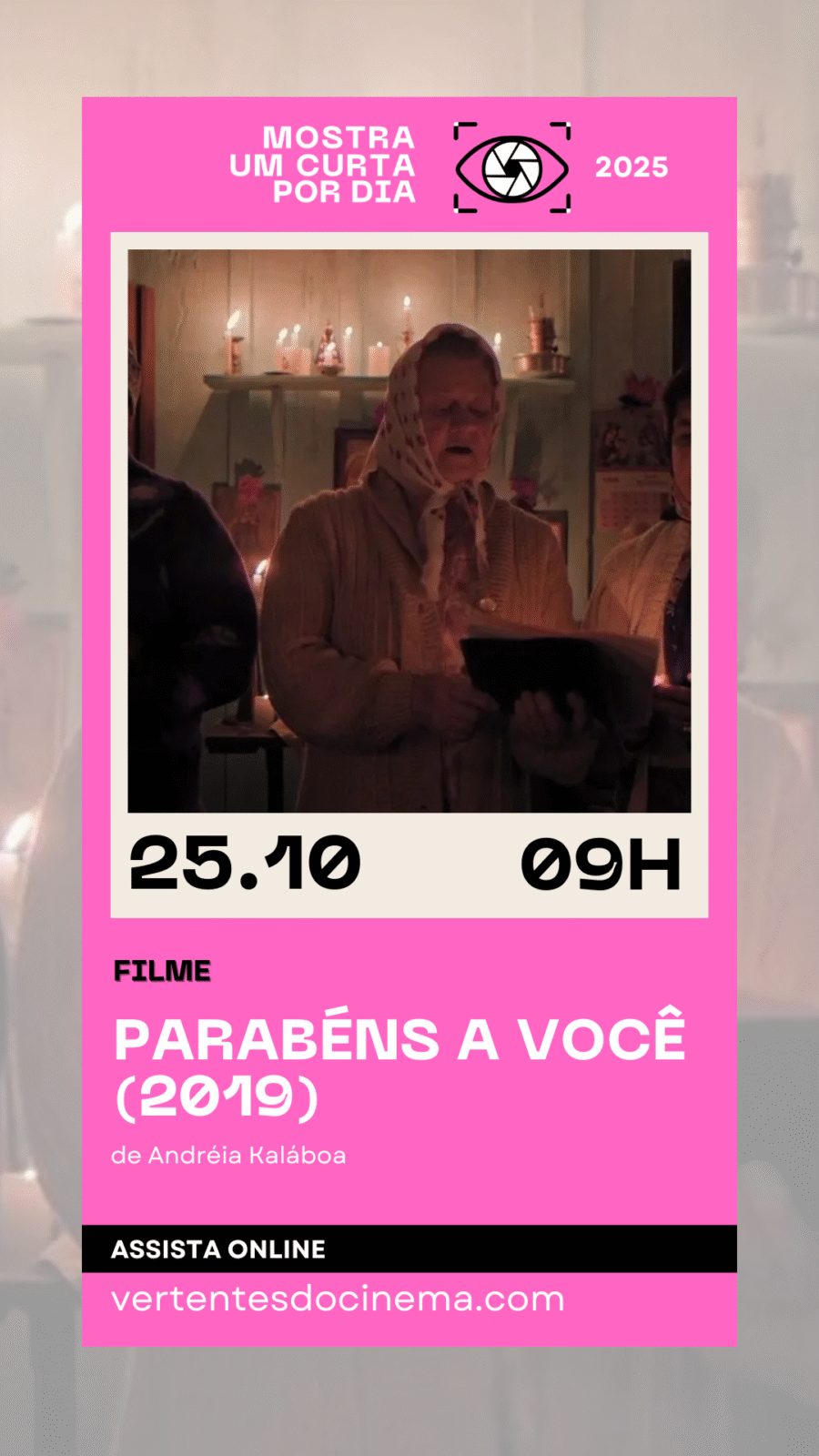 Mostra Um Curta Por Dia - Repescagem 2025 - Outubro
