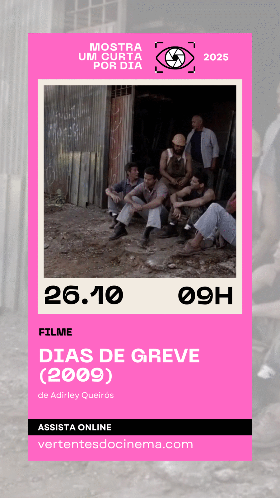 Mostra Um Curta Por Dia - Repescagem 2025 - Outubro