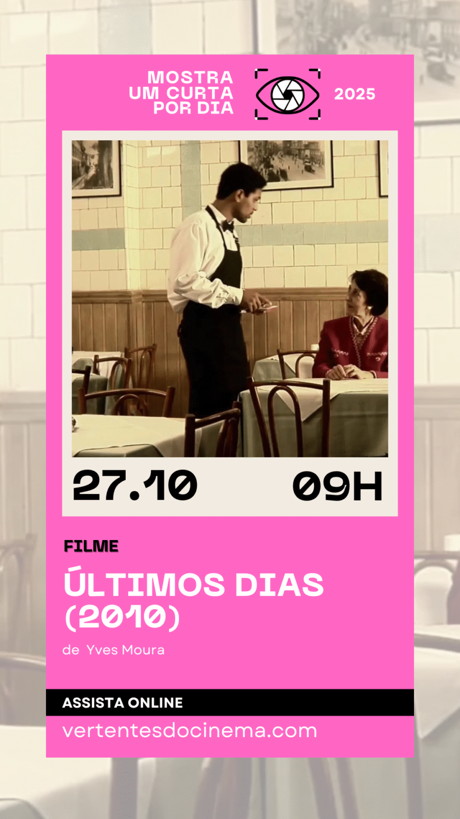 Mostra Um Curta Por Dia - Repescagem 2025 - Outubro