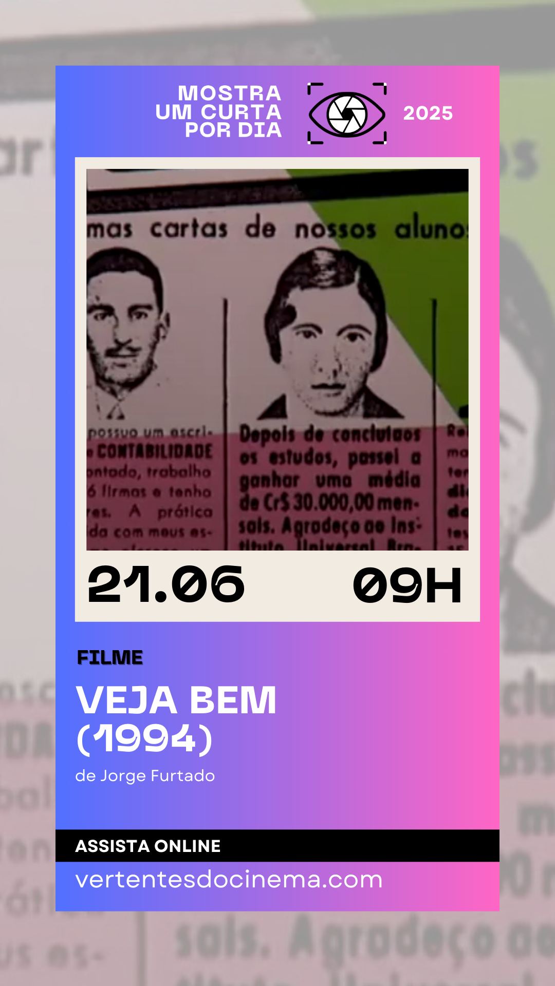 Mostra Um Curta Por Dia 2025