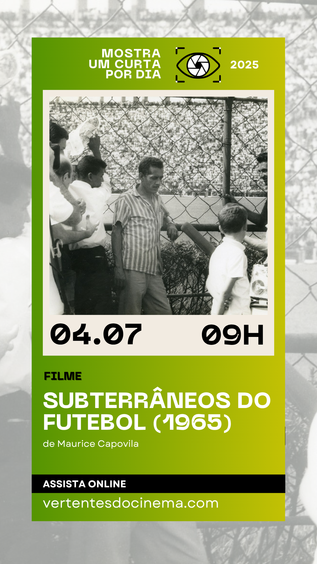 Mostra Um Curta Por Dia - Repescagem 2025 - Julho