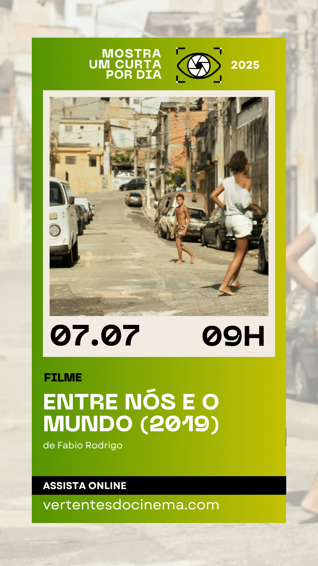 Mostra Um Curta Por Dia - Repescagem 2025 - Julho