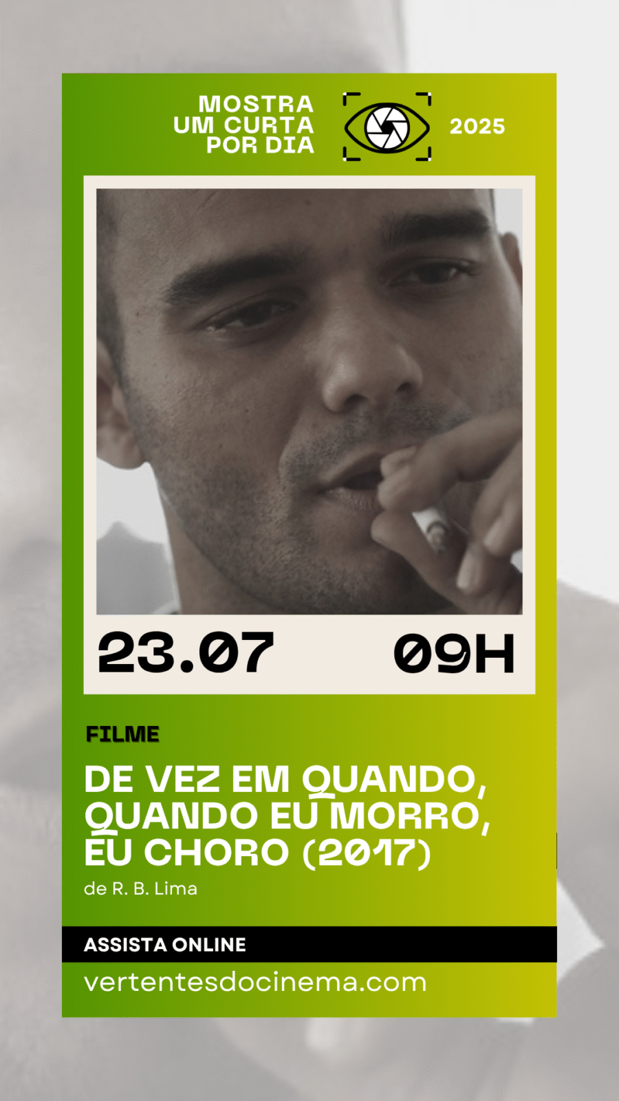 Mostra Um Curta Por Dia - Repescagem 2025 - Julho