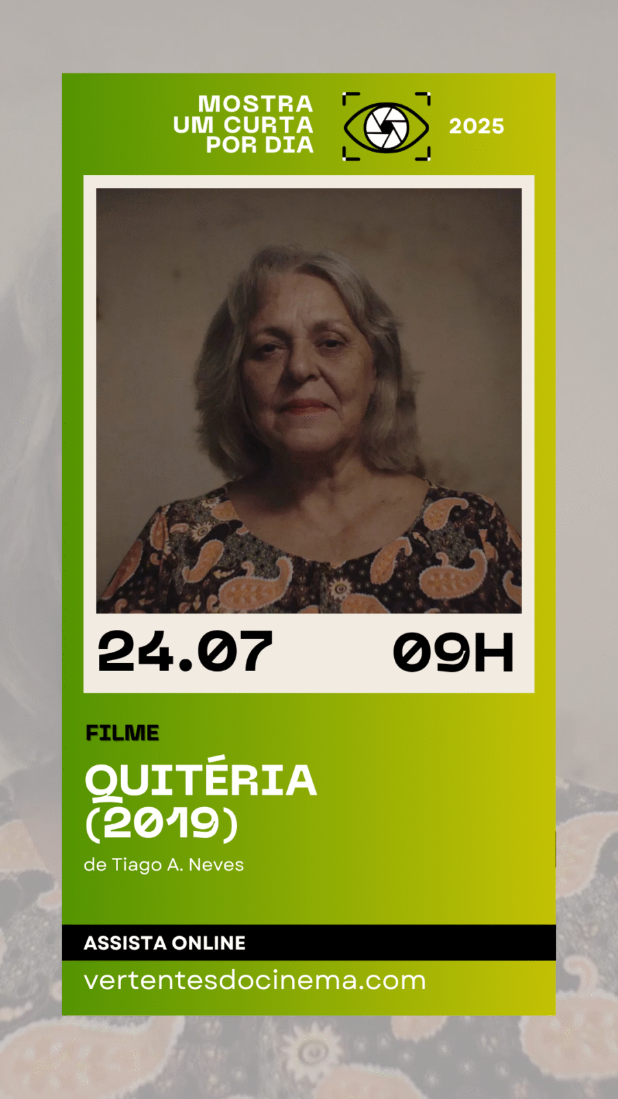 Mostra Um Curta Por Dia - Repescagem 2025 - Julho