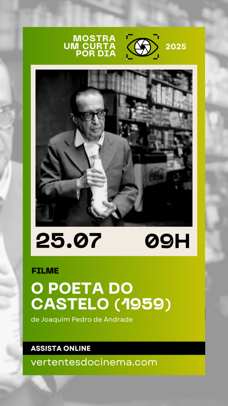 Mostra Um Curta Por Dia - Repescagem 2025 - Julho