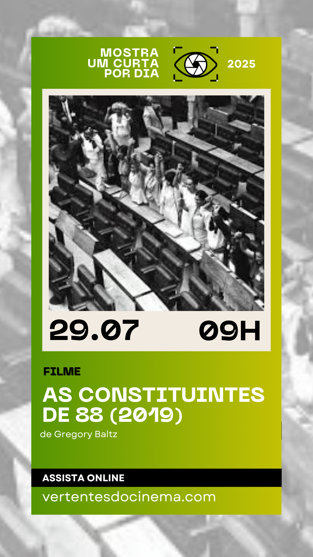 Mostra Um Curta Por Dia - Repescagem 2025 - Julho