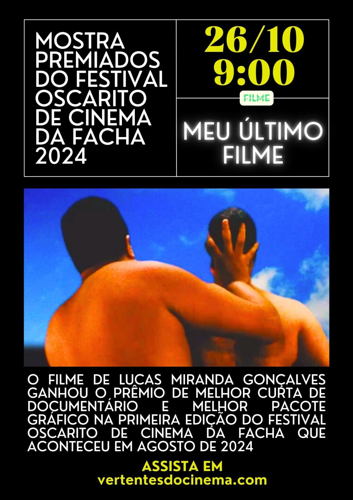 MOSTRA PREMIADOS DO FESTIVAL OSCARITO DE CINEMA DA FACHA 2024