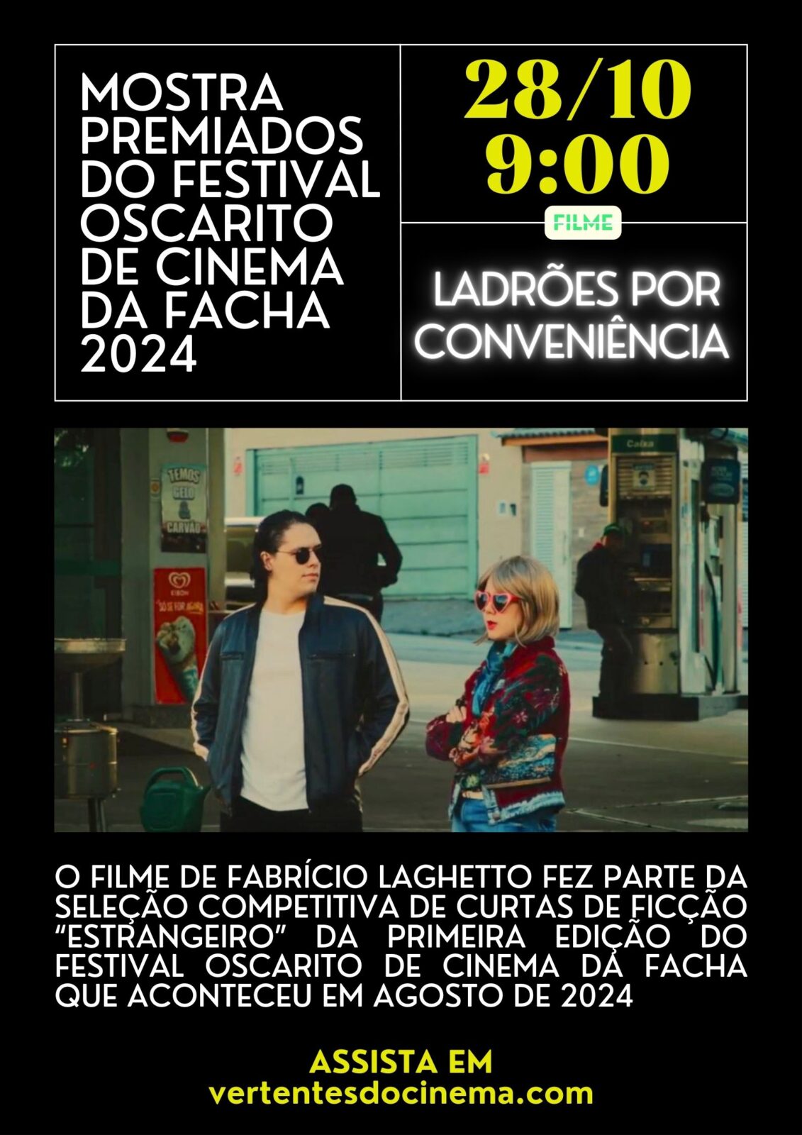 MOSTRA PREMIADOS DO FESTIVAL OSCARITO DE CINEMA DA FACHA 2024