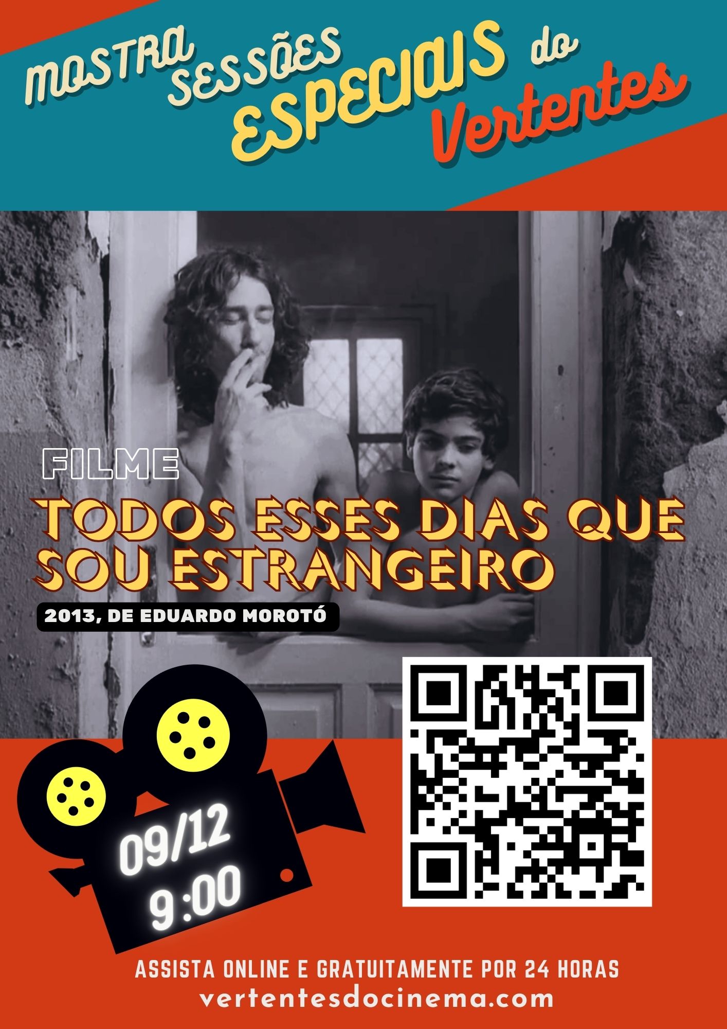 Mostra Sessões Especiais do Vertentes: Todos Esses Dias Que Sou Estrangeiro