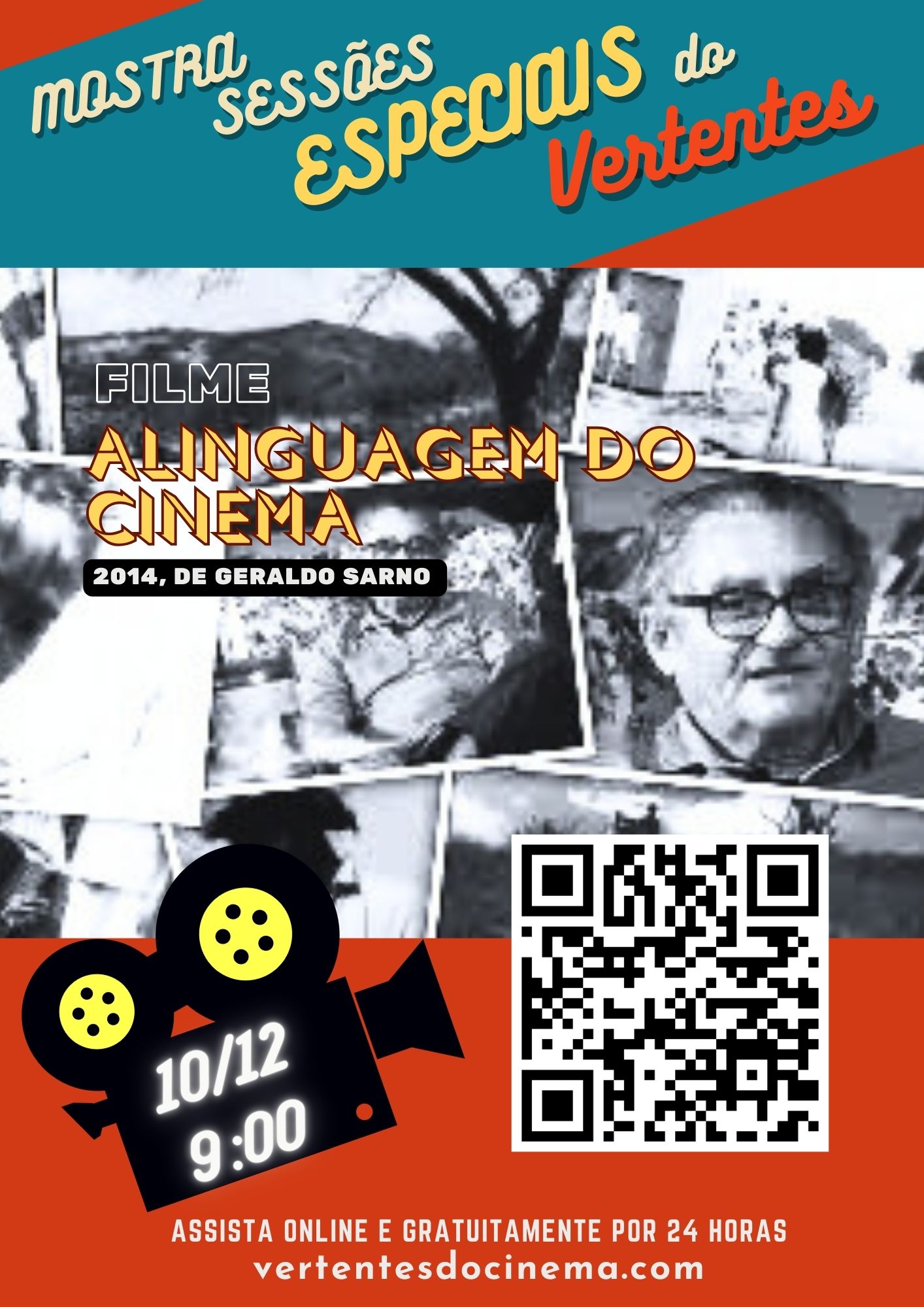 Mostra Sessões Especiais do Vertentes: A Linguagem do Cinema - Linduarte Noronha