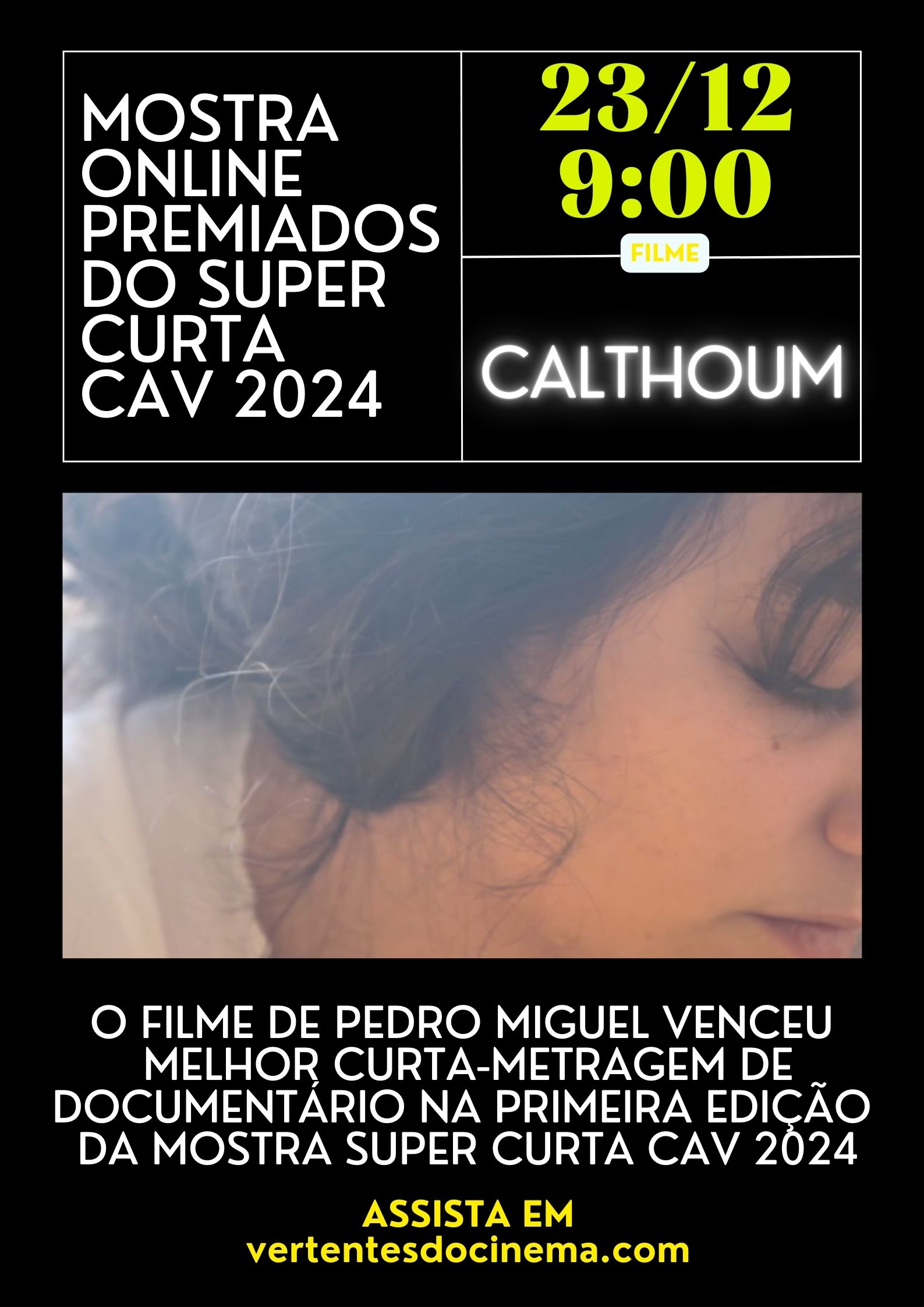 Mostra Online Premiados Super Curta Cav 2024