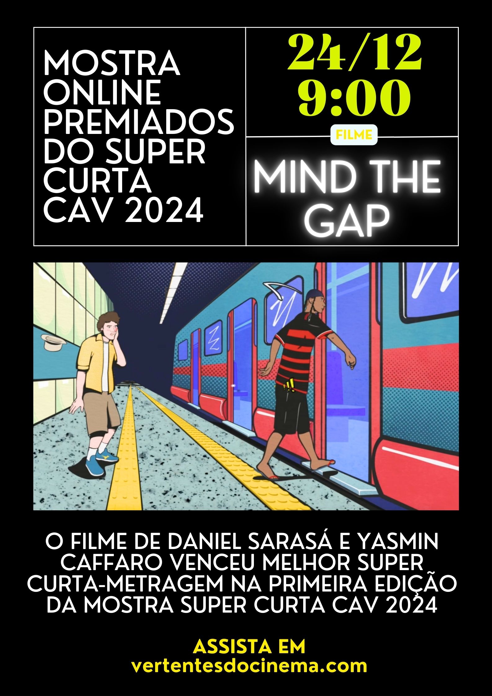 Mostra Online Premiados Super Curta Cav 2024