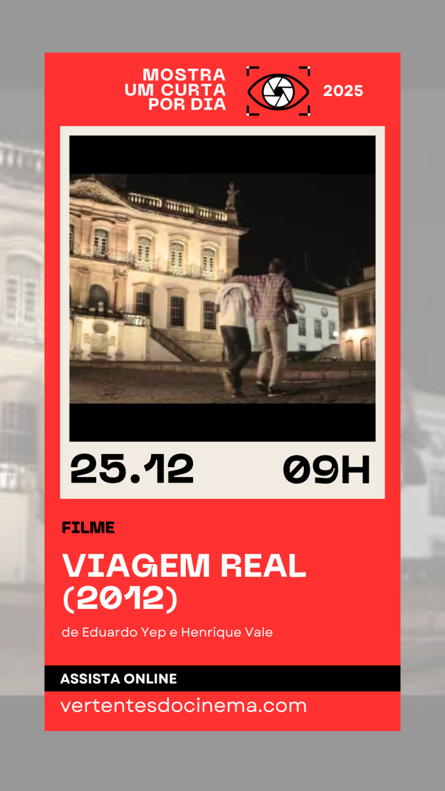 Mostra Um Curta Por Dia - Repescagem 2025 - Dezembro