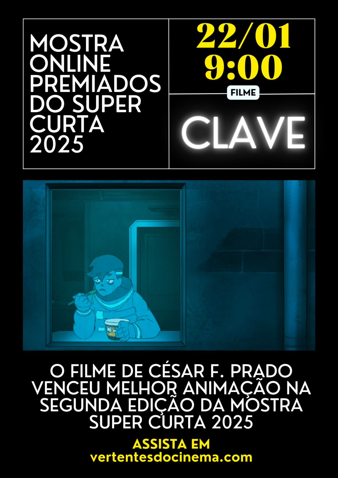 Clave Mostra Online Premiados Super Curta 2025
