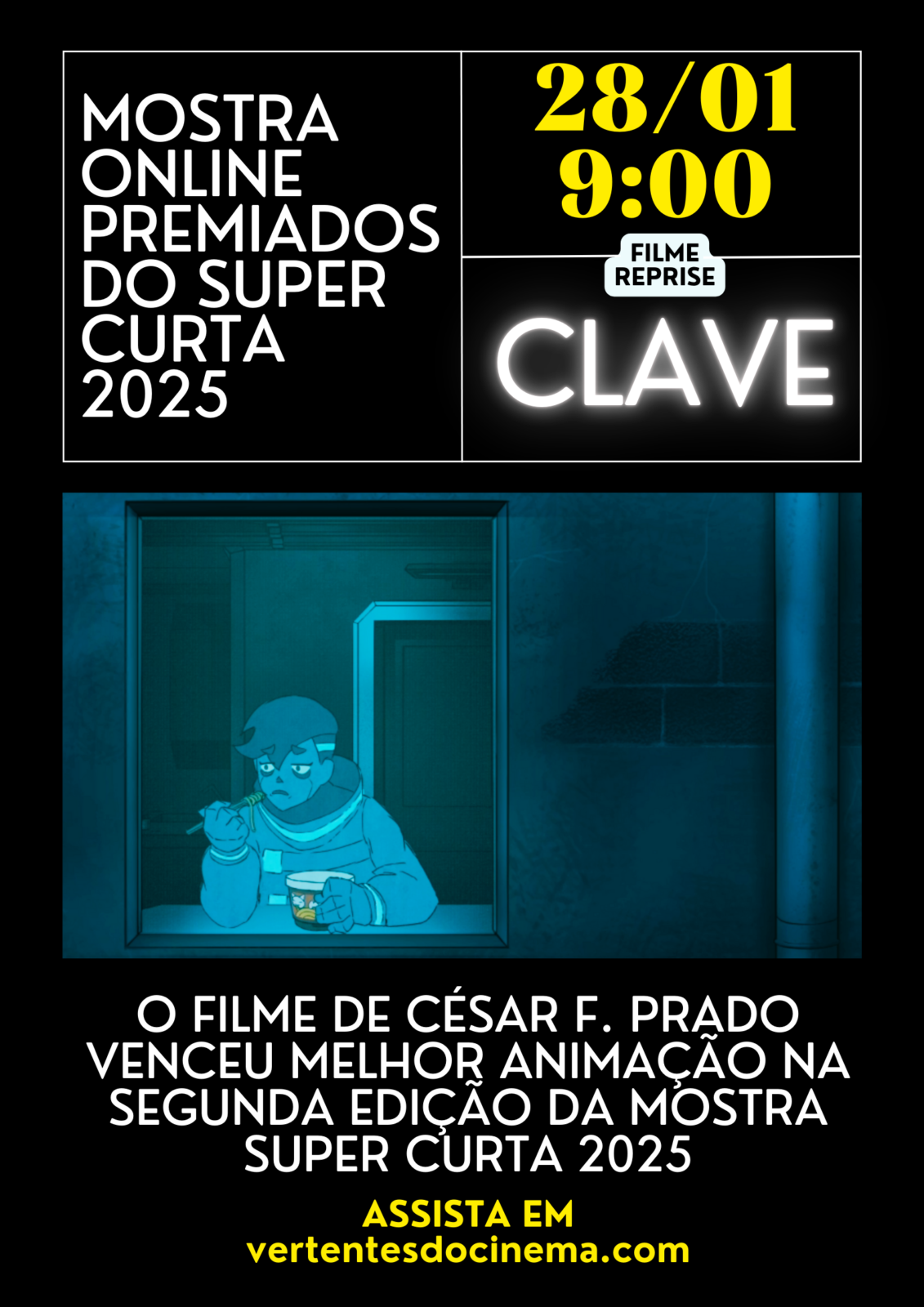Clave Mostra Online Premiados Super Curta 2025
